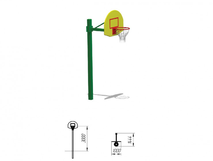 Баскетбольная стойка